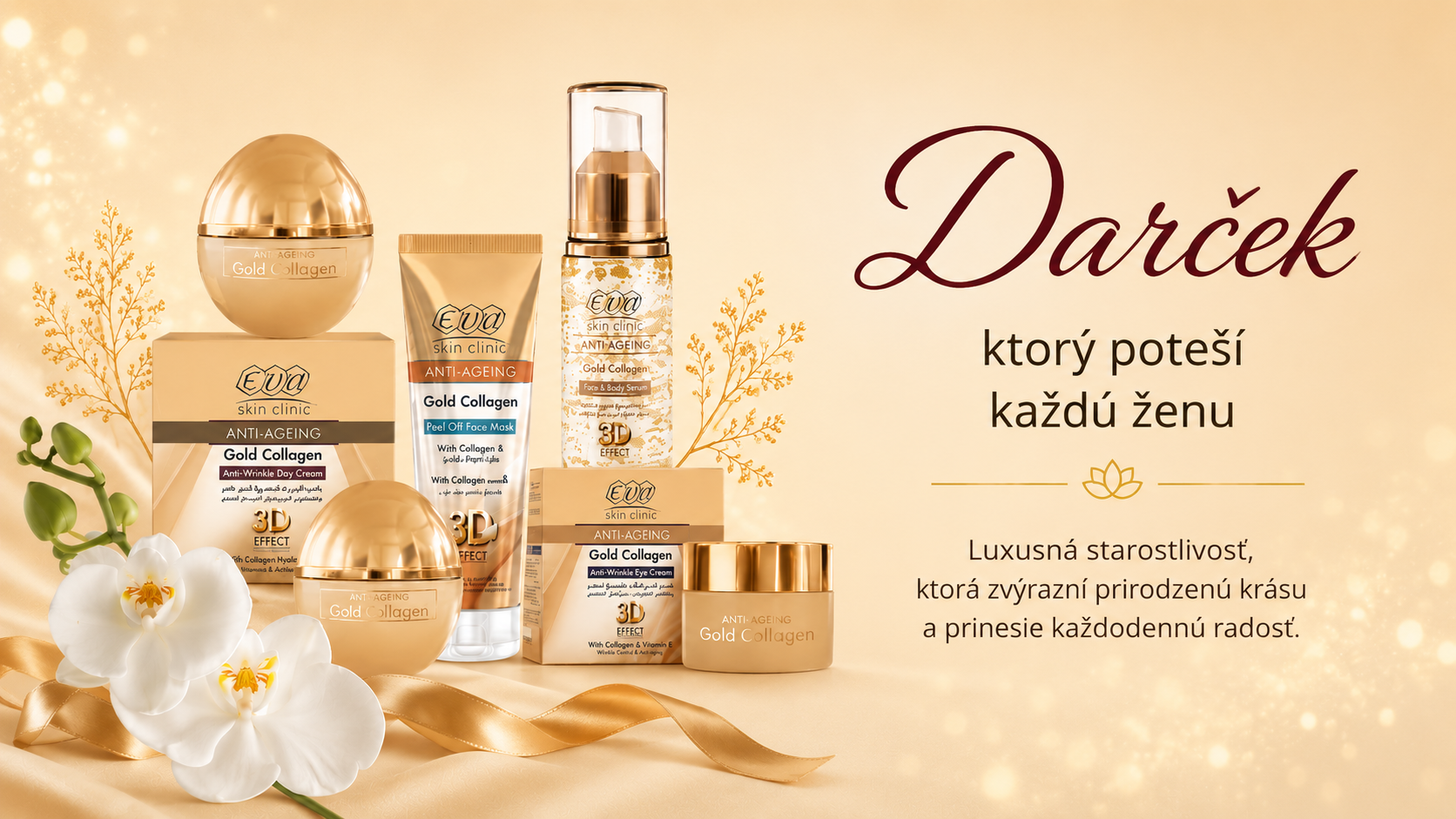Darček pre ženu – kozmetické darčeky a sety z Egypta